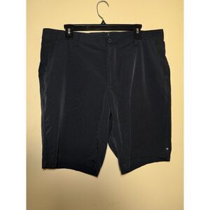 1764 Men's Black Signature Performance Shorts | Size 36" | Golf Menswear Active